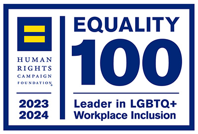 Best Places to Work for LGBTQ+ Equality badge